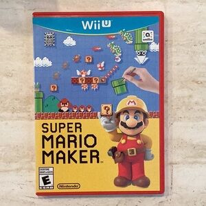 Super Mario Maker Nintendo Wii U Game